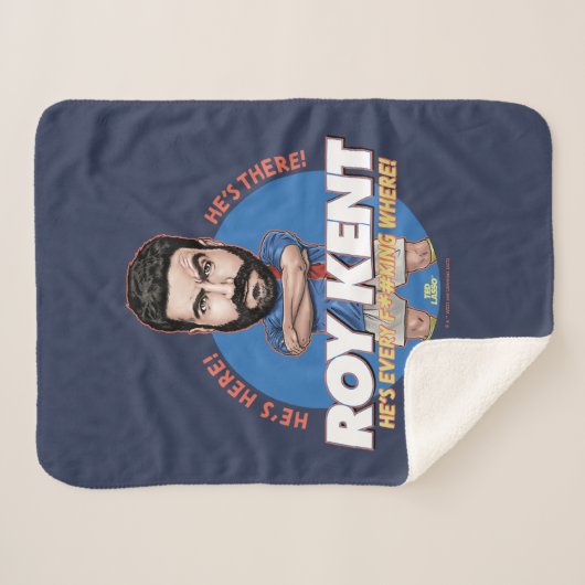 Ted Lasso | Roy Kent Bobblehead Sherpadecke (Vorderseite (Horizontal))