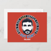 Ted Lasso | Roy Kent Don't you wage nicht, sich zu Postkarte (Vorne/Hinten)