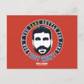 Ted Lasso | Roy Kent Don't you wage nicht, sich zu Postkarte (Vorderseite)
