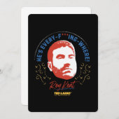 Ted Lasso | Roy Kent Er ist jeder — wo Mitteilungskarte (Vorne/Hinten)