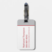 Ted Lasso | Sam Obisanya Bobblehead Gepäckanhänger (Rückseite vertikal)