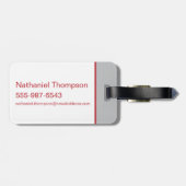 Ted Lasso | Sam Obisanya Bobblehead Gepäckanhänger (Rückseite horizontal)