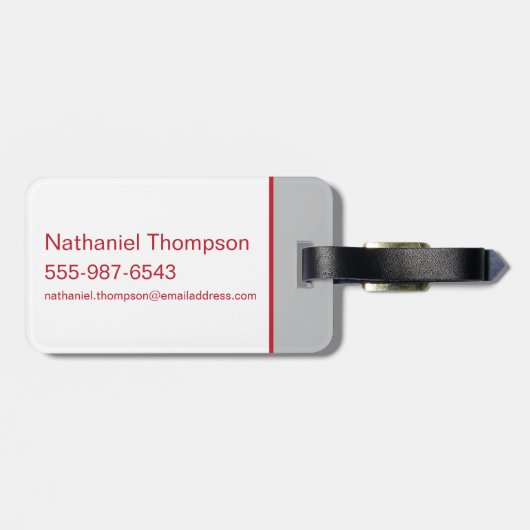 Ted Lasso | Sam Obisanya Bobblehead Gepäckanhänger (Rückseite horizontal)