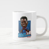 Ted Lasso | Sam Obisanya Bobblehead Jumbo-Tasse (Rechts)