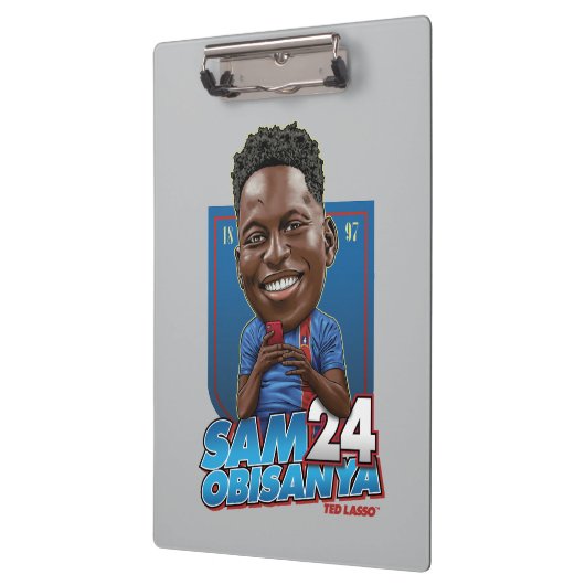 Ted Lasso | Sam Obisanya Bobblehead Klemmbrett (Links)