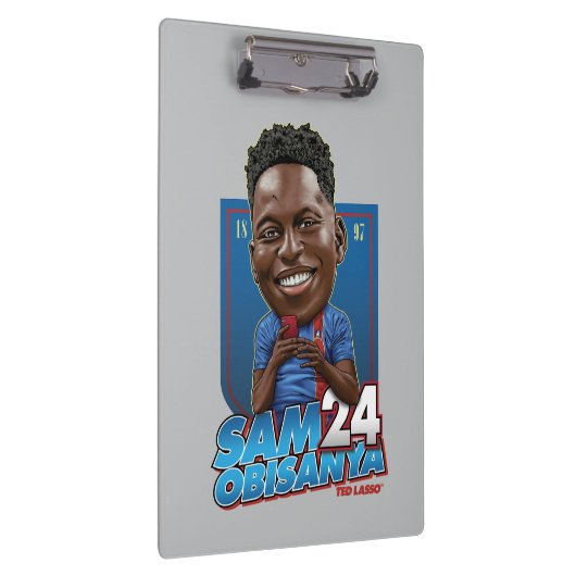 Ted Lasso | Sam Obisanya Bobblehead Klemmbrett (Rechts)