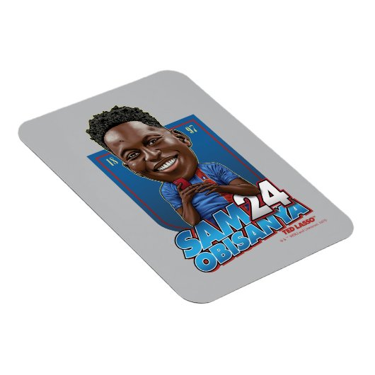 Ted Lasso | Sam Obisanya Bobblehead Magnet (Rechte Seite)