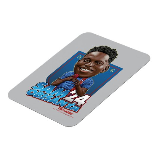 Ted Lasso | Sam Obisanya Bobblehead Magnet (Linke Seite)