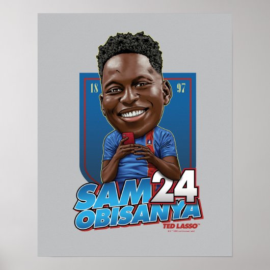 Ted Lasso | Sam Obisanya Bobblehead Poster (Vorne)