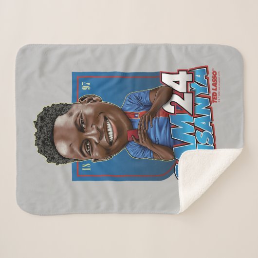 Ted Lasso | Sam Obisanya Bobblehead Sherpadecke (Vorderseite (Horizontal))