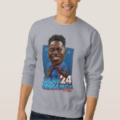 Ted Lasso | Sam Obisanya Bobblehead Sweatshirt (Vorderseite)