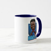 Ted Lasso | Sam Obisanya Bobblehead Tasse (VorderseiteRechts)