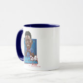 Ted Lasso | Sam Obisanya Bobblehead Tasse (Vorderseite Links)