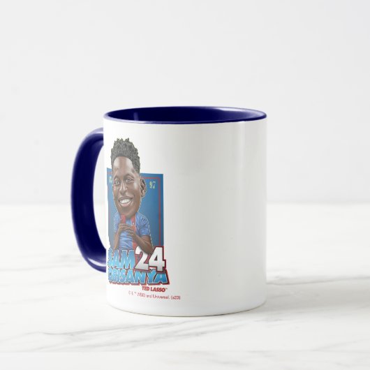 Ted Lasso | Sam Obisanya Bobblehead Tasse (Vorderseite Links)