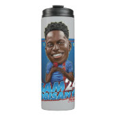 Ted Lasso | Sam Obisanya Bobblehead Thermosbecher (Vorderseite)