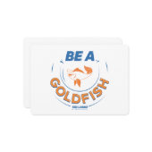 Ted Lasso | Seien Sie Goldfisch Mitteilungskarte (Vorderseite/Rückseite Beispiel)