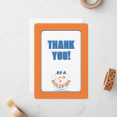 Ted Lasso | Seien Sie Goldfisch Mitteilungskarte (Vorderseite/Rückseite Beispiel)