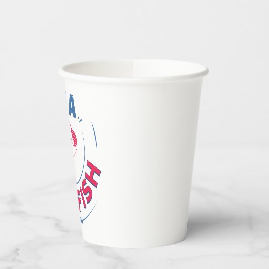 Ted Lasso | Seien Sie Goldfisch Pappbecher (Links)