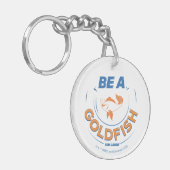 Ted Lasso | Seien Sie Goldfisch Schlüsselanhänger (Vorderseite links)