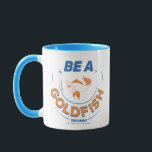 Ted Lasso | Seien Sie Goldfisch Tasse<br><div class="desc">Karo diese Zitat-Grafik von Ted Lasso,  die lautet: Sei ein Goldfish.</div>