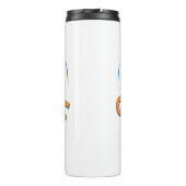 Ted Lasso | Seien Sie Goldfisch Thermosbecher (Rückseite)