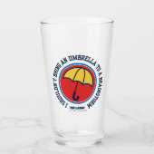 Ted Lasso | Shouldn't Bring Umbrella To Brainstorm Glas (Vorderseite)