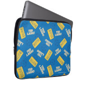 Ted Lasso | Sign and Ball Toss Muster glauben Laptopschutzhülle (Vorne Rechts)