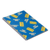 Ted Lasso | Sign and Ball Toss Muster glauben Notizblock (Rechte Seite)