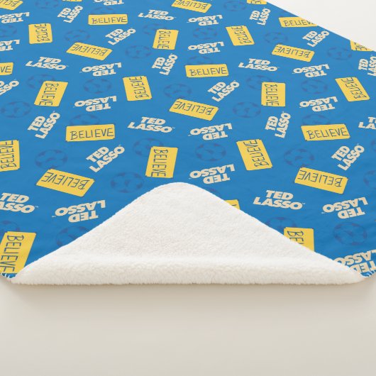 Ted Lasso | Sign and Ball Toss Muster glauben Sherpadecke (3/4)