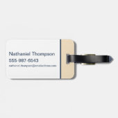 Ted Lasso | Sollte der Regenschirm nicht zum Brain Gepäckanhänger (Rückseite horizontal)