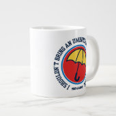 Ted Lasso | Sollte der Regenschirm nicht zum Brain Jumbo-Tasse (Vorderseite Rechts)