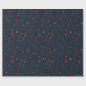 Ted Lasso | Tea and Biscuit Icon Toss Pattern Geschenkpapier (Flach)