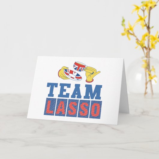 Ted Lasso | Team Lasso Karte (Gelbe Blume)