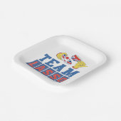 Ted Lasso | Team Lasso Pappteller (Gewinkelt)