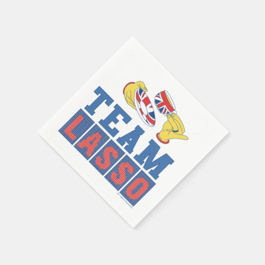 Ted Lasso | Team Lasso Serviette (Ecke)