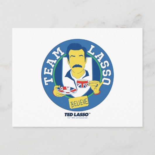 Ted Lasso | Team Lasso Tea Iconic Avatar Postkarte (Vorderseite)