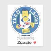 Ted Lasso | Team Lasso Tee Iconic Avatar Aufkleber (Blatt)