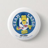 Ted Lasso | Team Lasso Tee Iconic Avatar Button (Vorderseite)