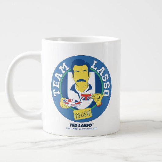 Ted Lasso | Team Lasso Tee Iconic Avatar Jumbo-Tasse (Links)