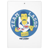 Ted Lasso | Team Lasso Tee Iconic Avatar Klemmbrett (Rückseite)