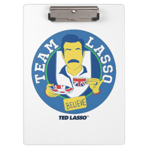 Ted Lasso   Team Lasso Tee Iconic Avatar Klemmbrett