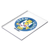 Ted Lasso | Team Lasso Tee Iconic Avatar Notizblock (Linke Seite)