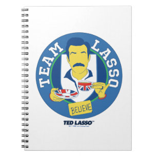 Ted Lasso   Team Lasso Tee Iconic Avatar Notizblock
