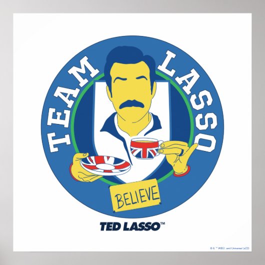 Ted Lasso | Team Lasso Tee Iconic Avatar Poster (Vorne)