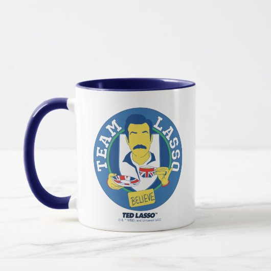 Ted Lasso | Team Lasso Tee Iconic Avatar Tasse (Links)