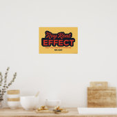Ted Lasso | The Roy Kent Effect Typografy Graphic Poster (Küche)