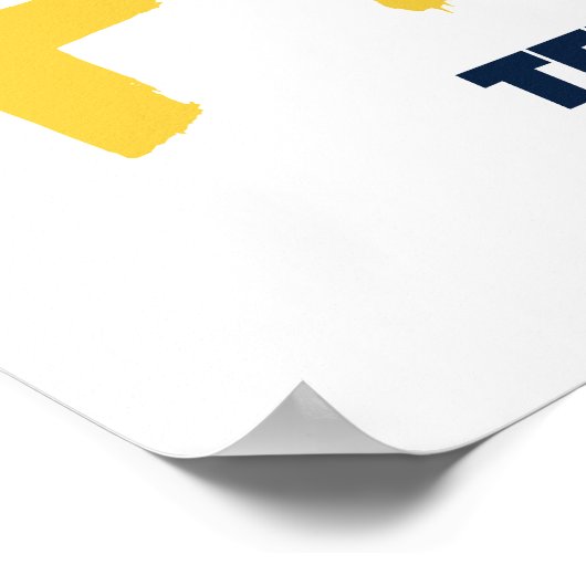 Ted Lasso | Traut euch nicht, euch für die Geldstr Poster (Ecke)