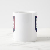 Ted Lasso | Wir sind ein Team Typografy Graphic Jumbo-Tasse (Vorderseite)