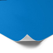 Ted Lasso | Wir sind ein Team Typografy Graphic Poster (Ecke)