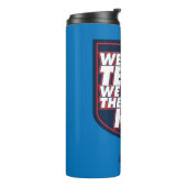 Ted Lasso | Wir sind ein Team Typografy Graphic Thermosbecher (Nach links gedreht)